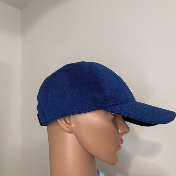 Texas Rangers Hat Cap Strap Back Blue Red MLB Baseball Logo Nike Legacy91 - Picture 6 of 10